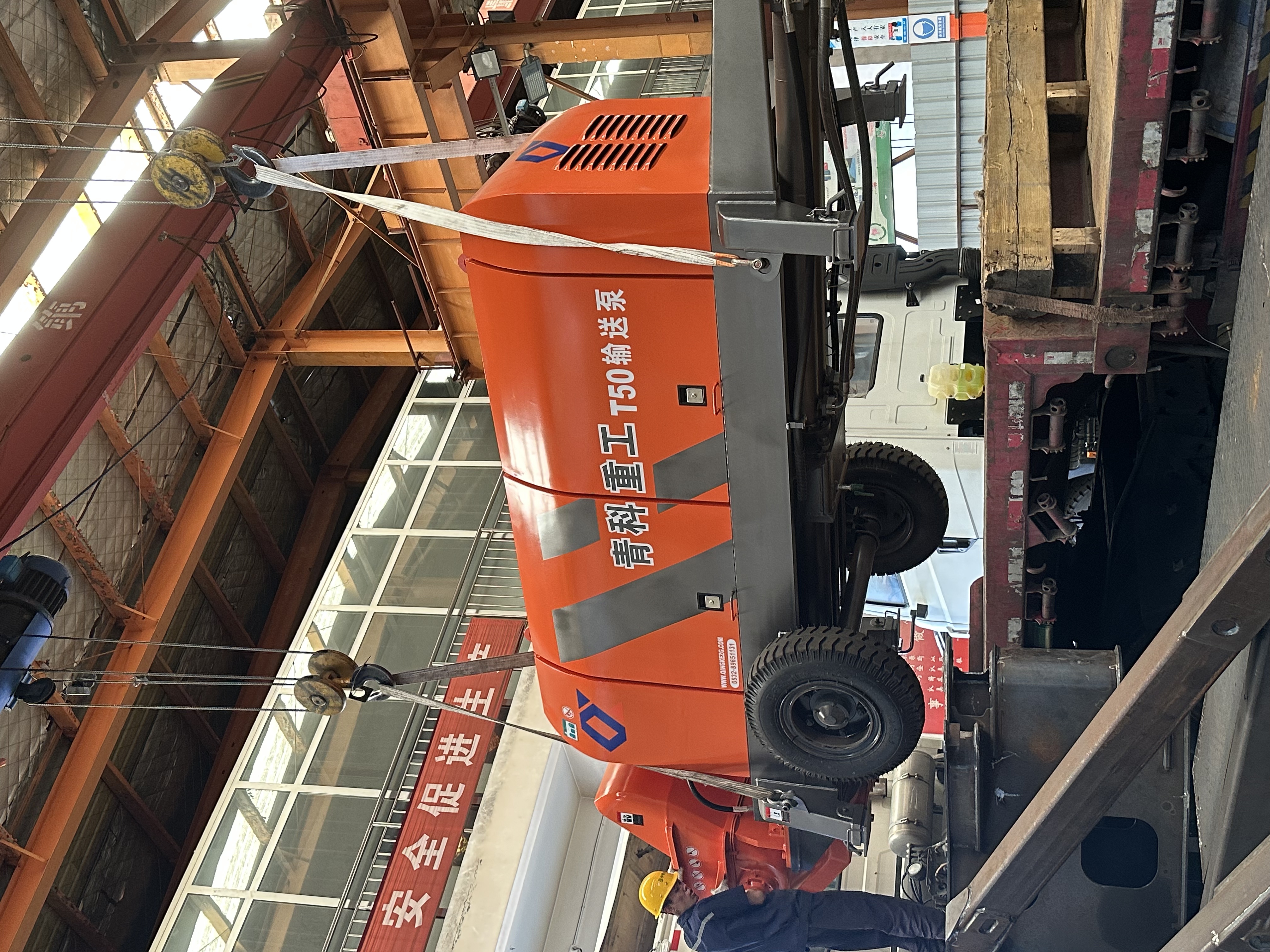 堵管日損超萬？青科混凝土輸送泵來